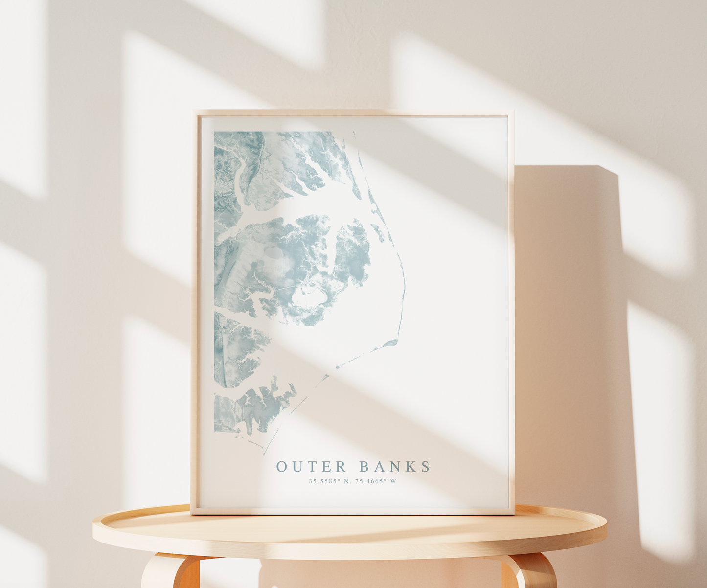 Outer Banks Map Print