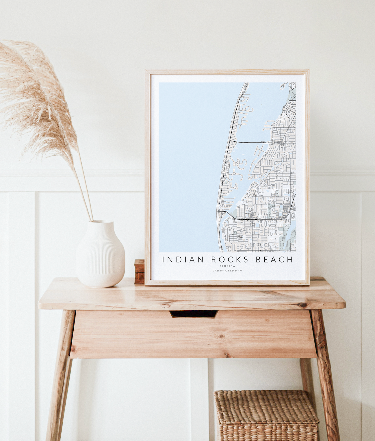 Indian Rocks Beach Map Print