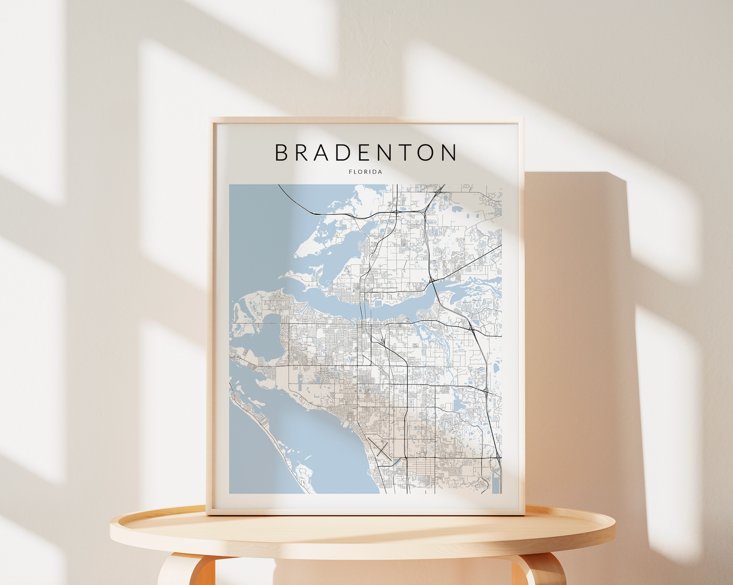 Bradenton Map Print
