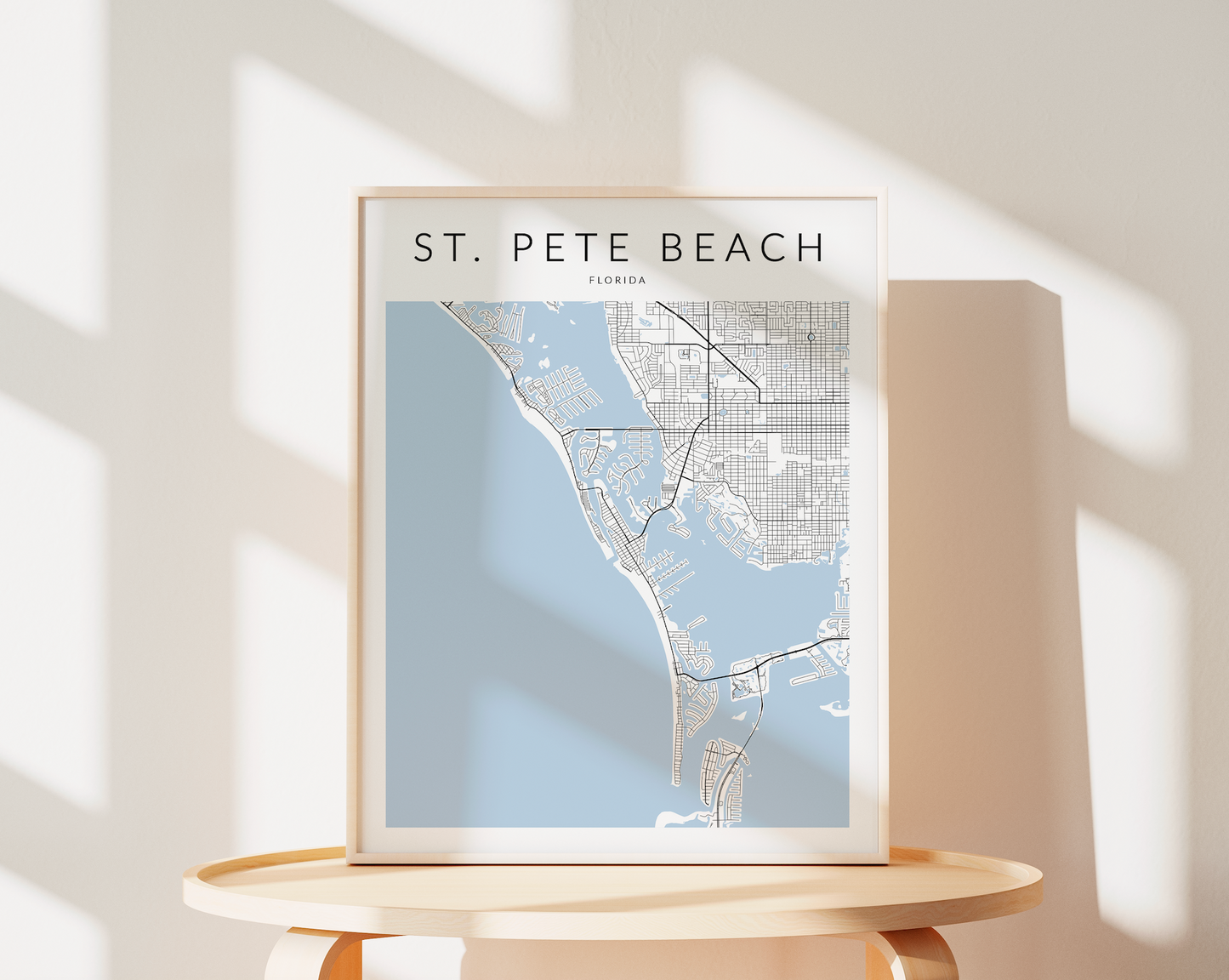 St. Pete Beach Map Print