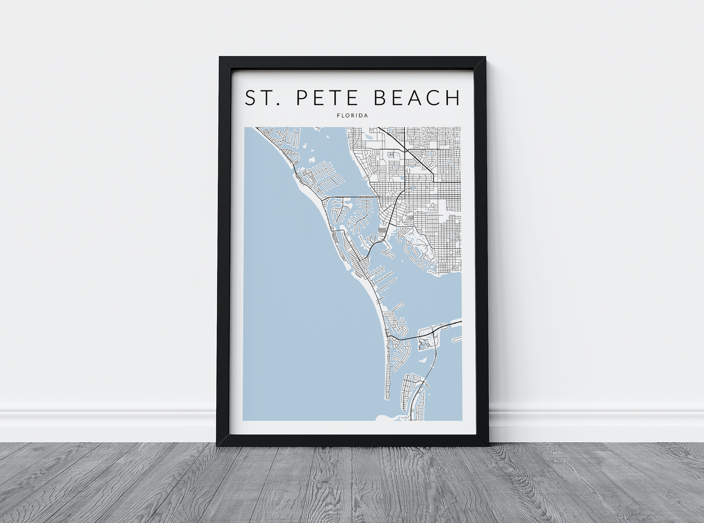 St. Pete Beach Map Print