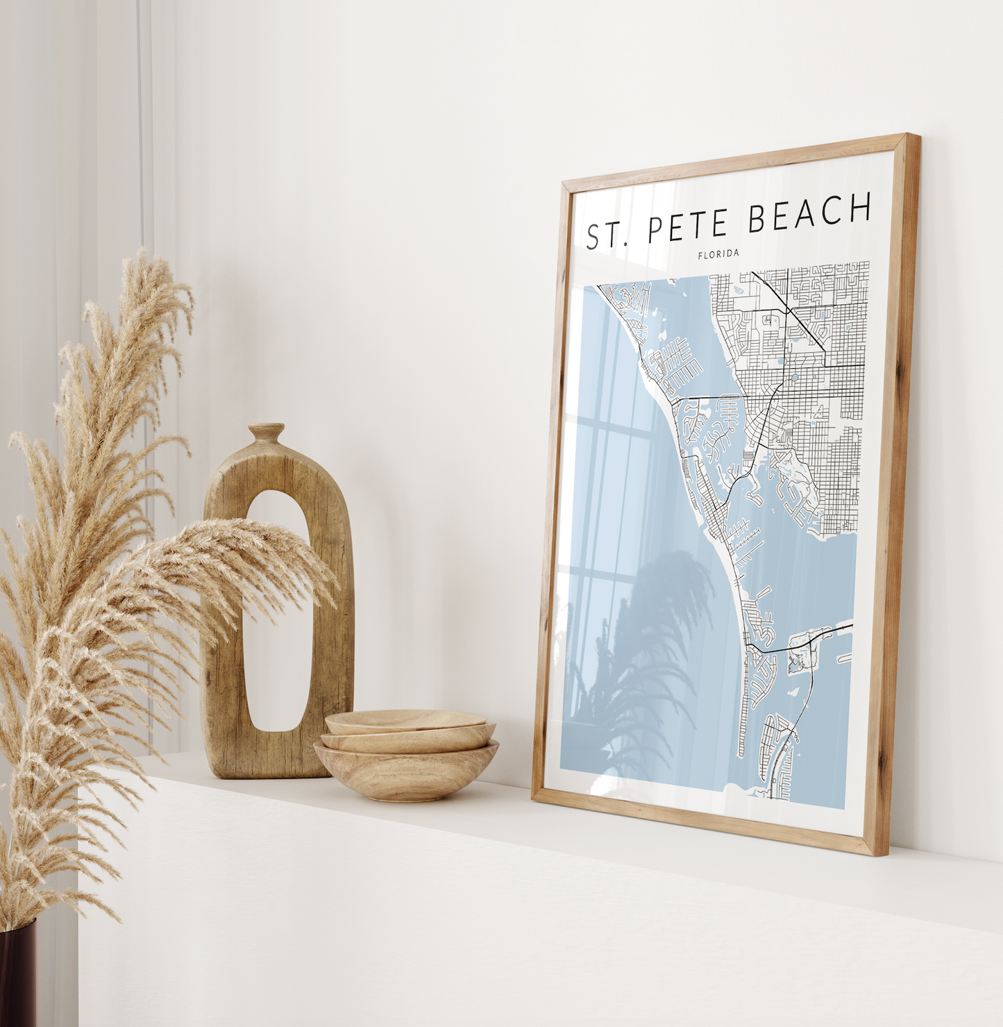 St. Pete Beach Map Print