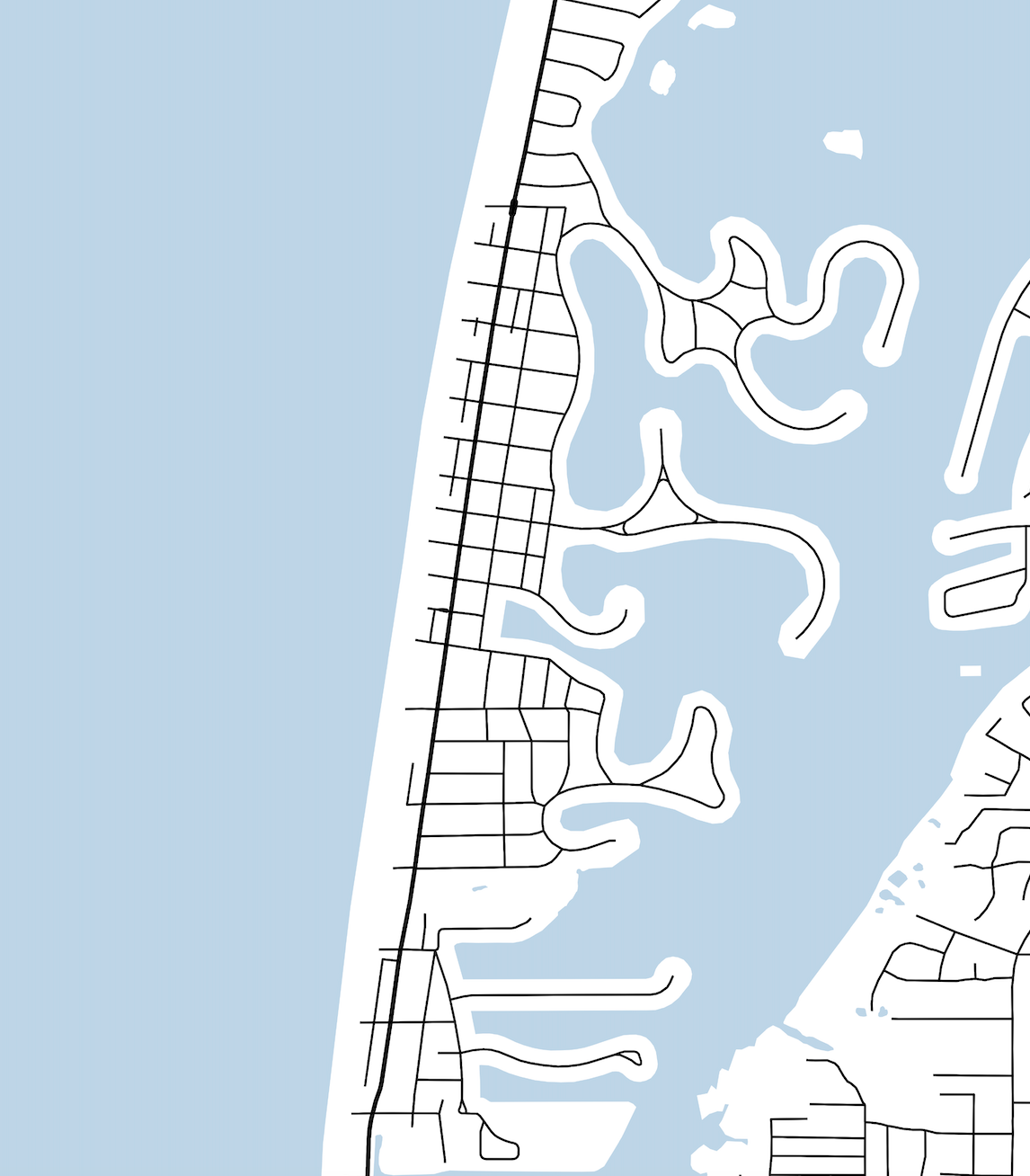 Indian Rocks Chart Map Indian Rocks Beach Map Print – VirtualMap