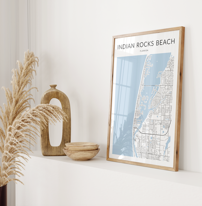 Indian Rocks Beach Map Print