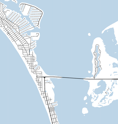 Anna Maria Island Map Print