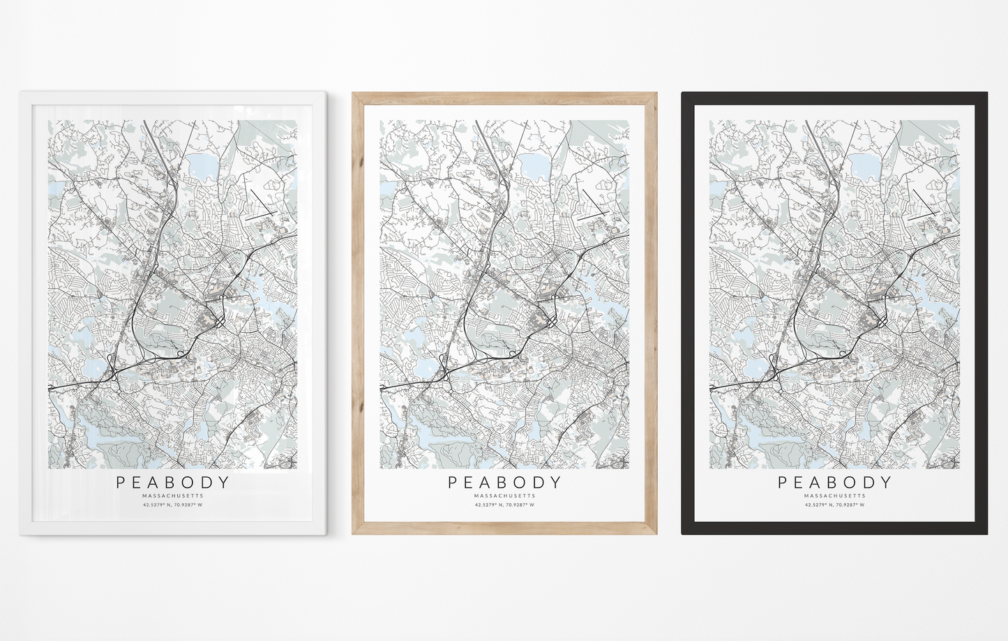 Peabody Map Print