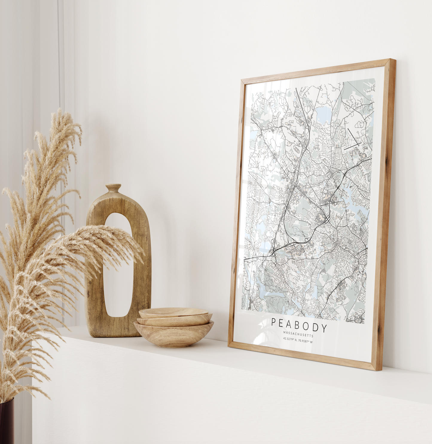 Peabody Map Print