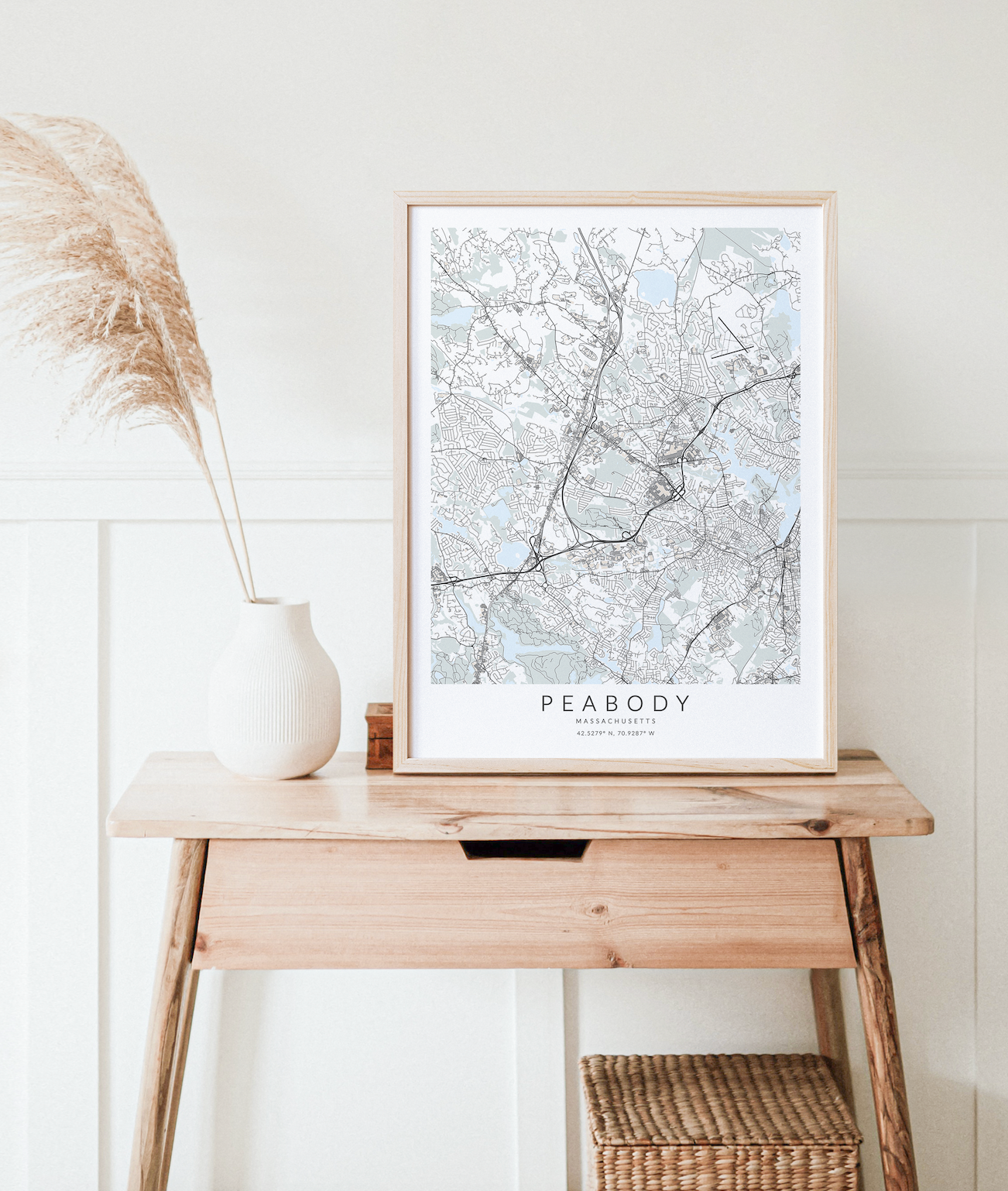 Peabody Map Print