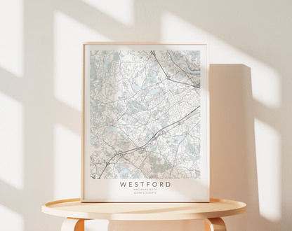 Westford Map Print