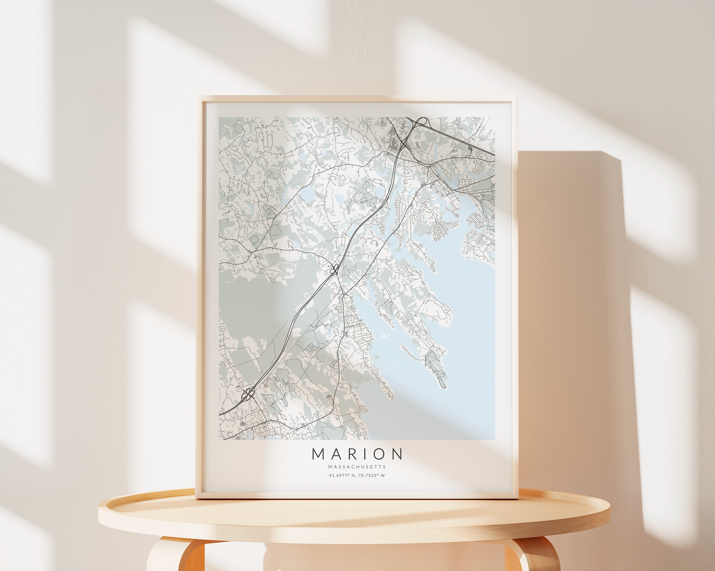 Marion Map Print