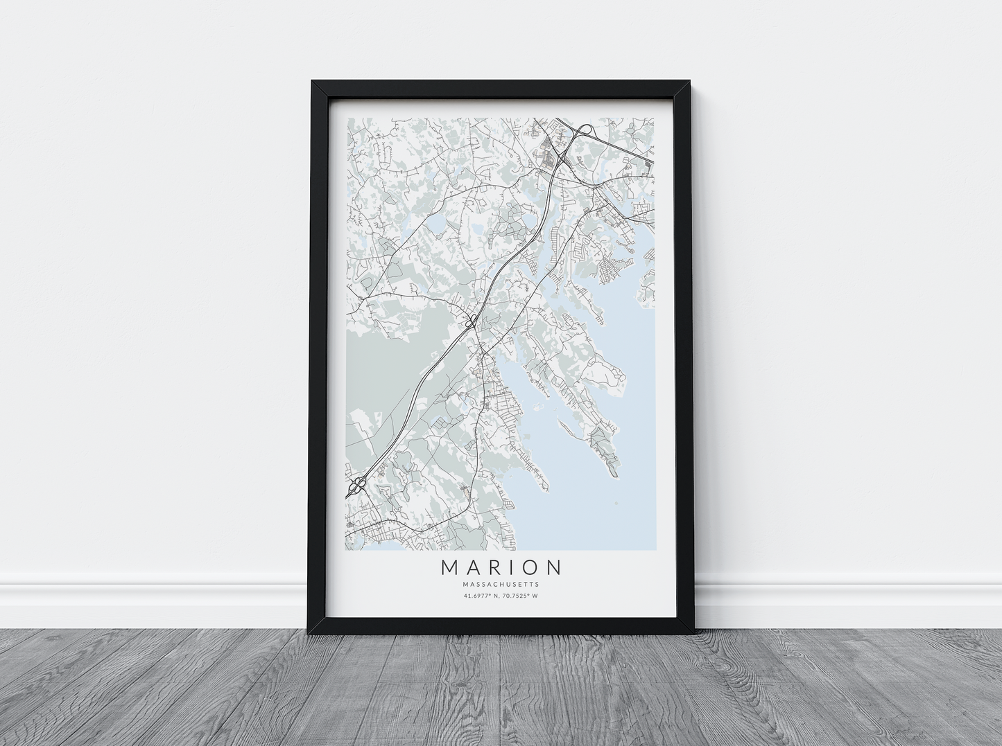 Marion Map Print