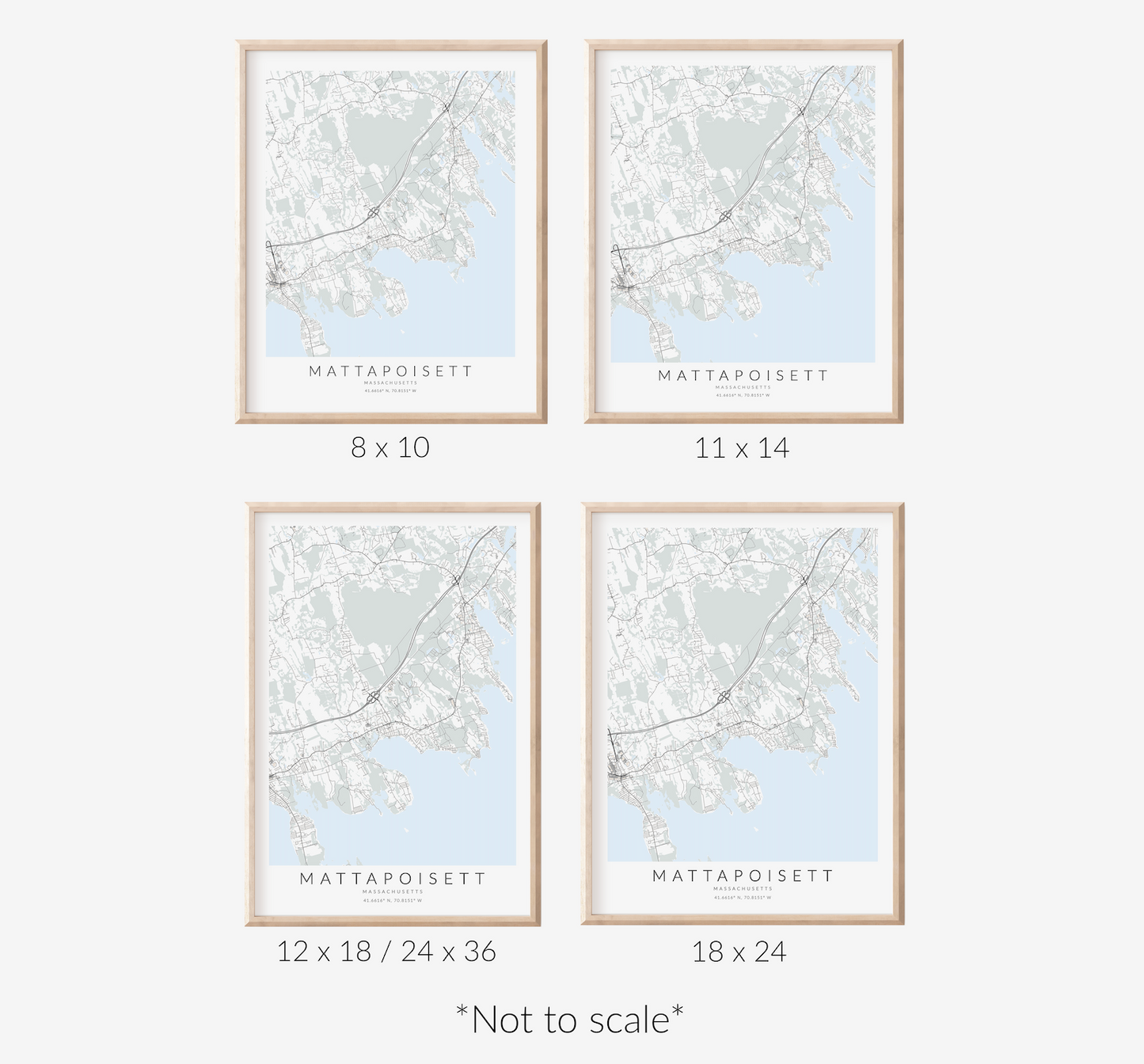 Mattapoisett Map Print