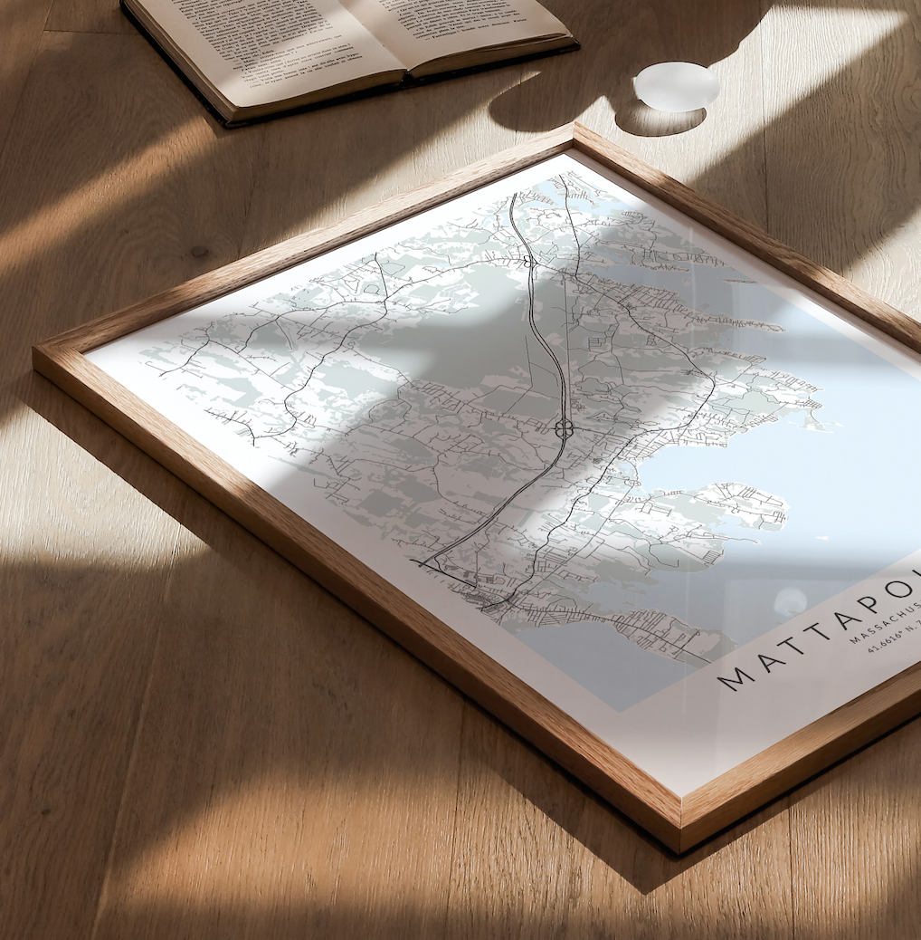 Mattapoisett Map Print