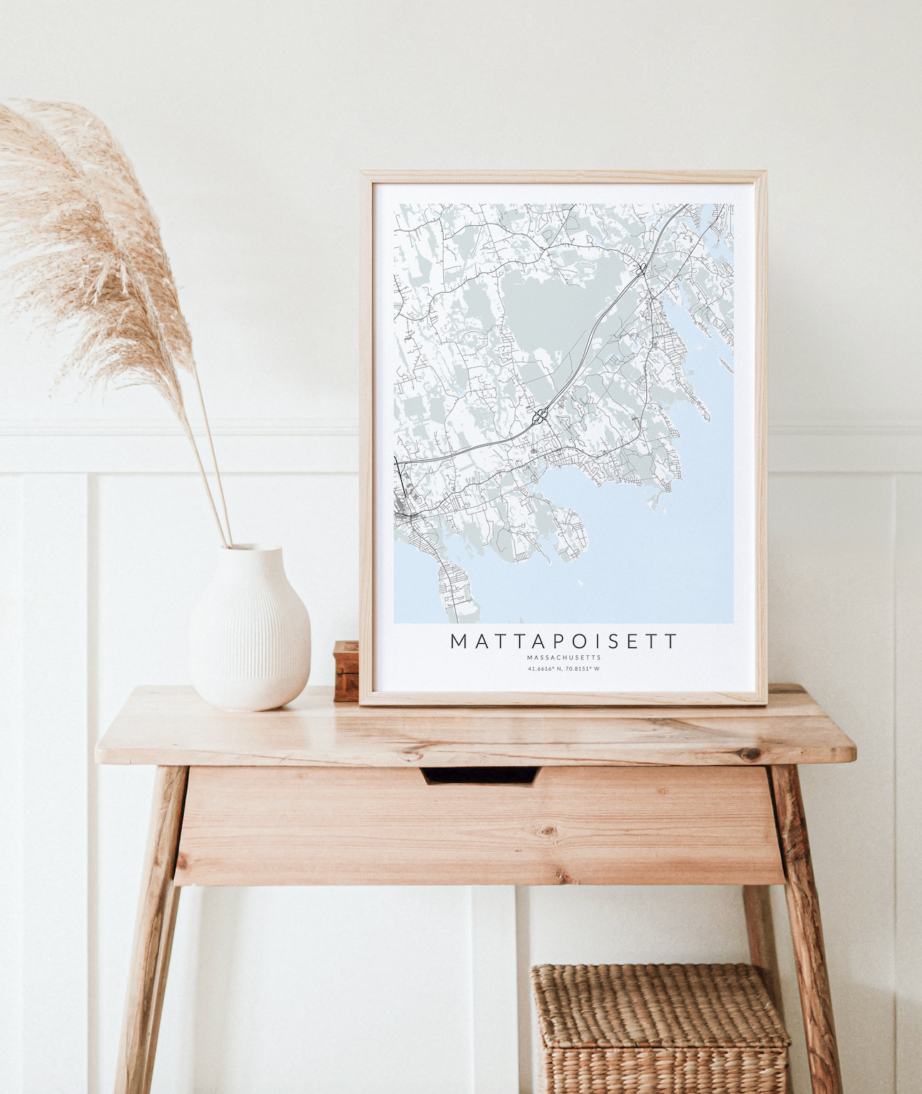 Mattapoisett Map Print