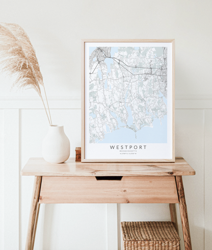 Westport Map Print