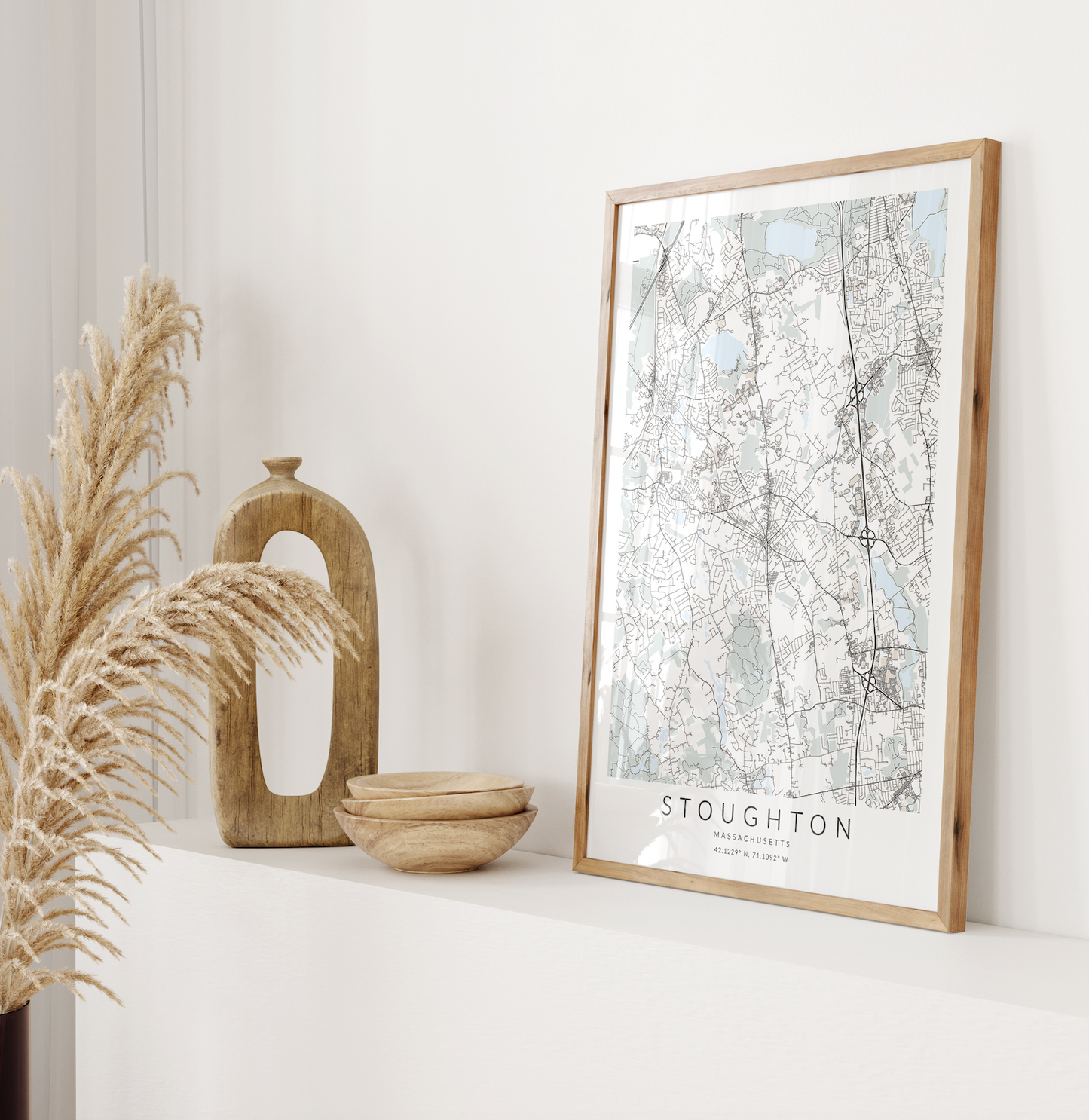 Stoughton Map Print