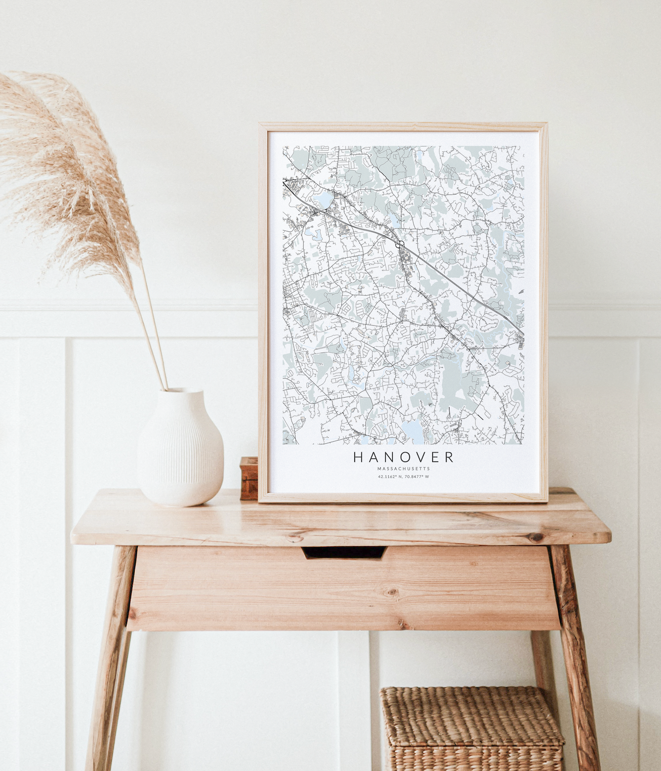 Hanover Map Print