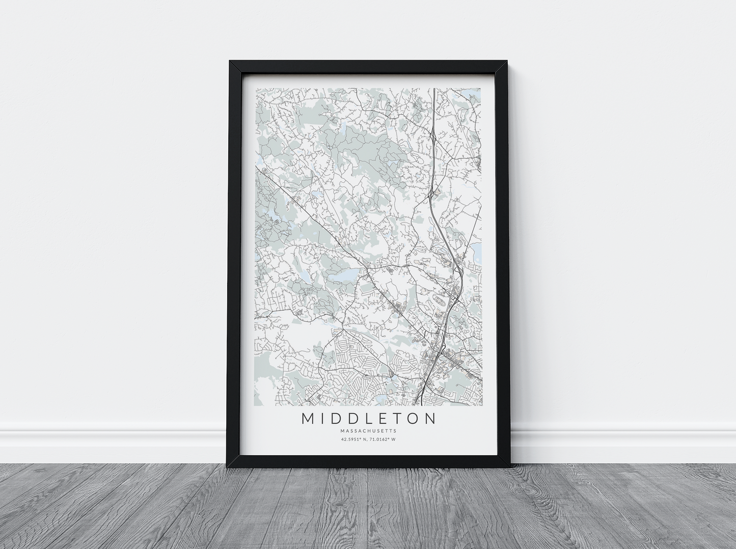 Middleton Map Print