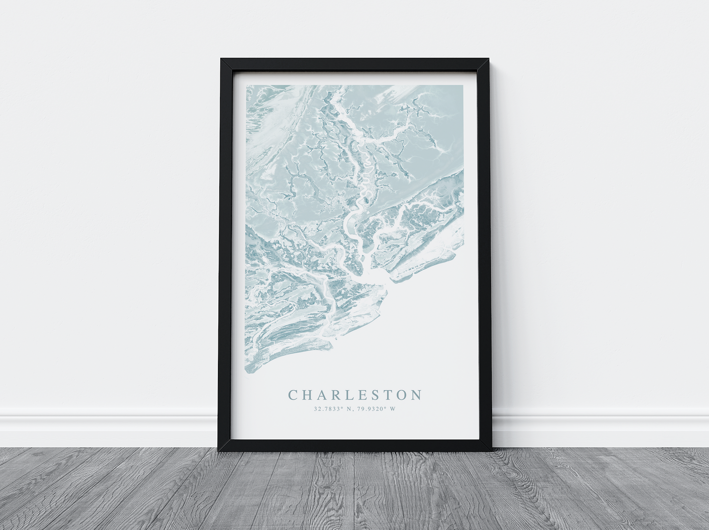 Charleston Map Print