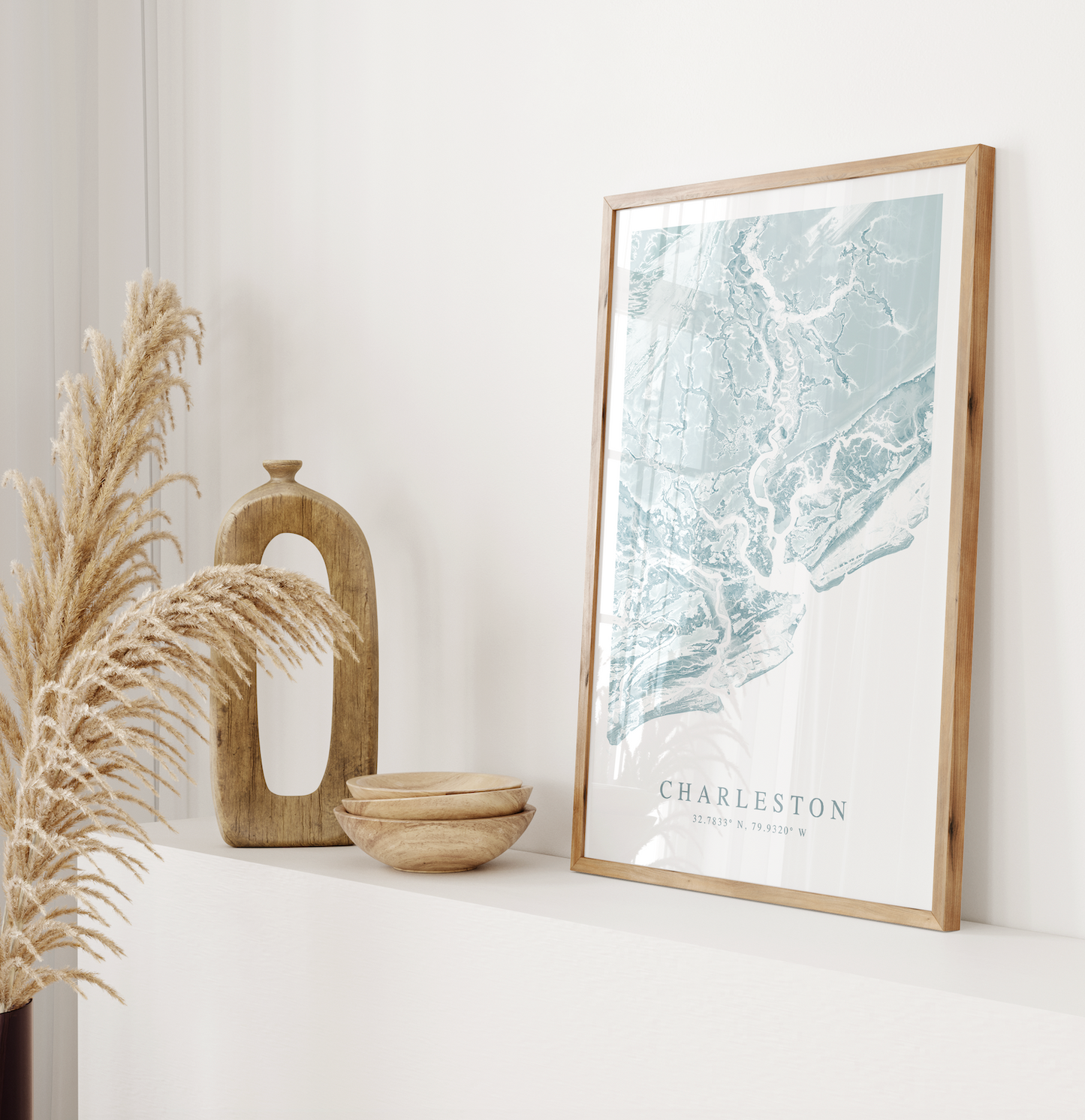 Charleston Map Print