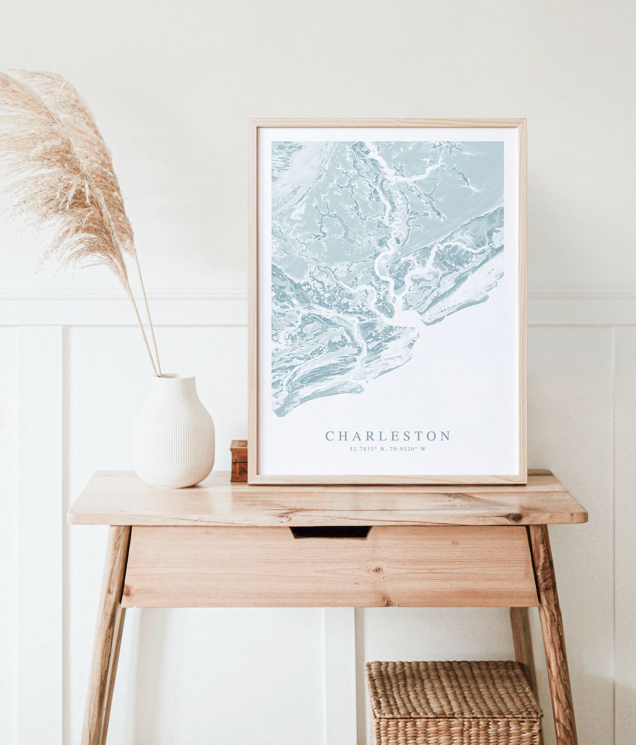 Charleston Map Print