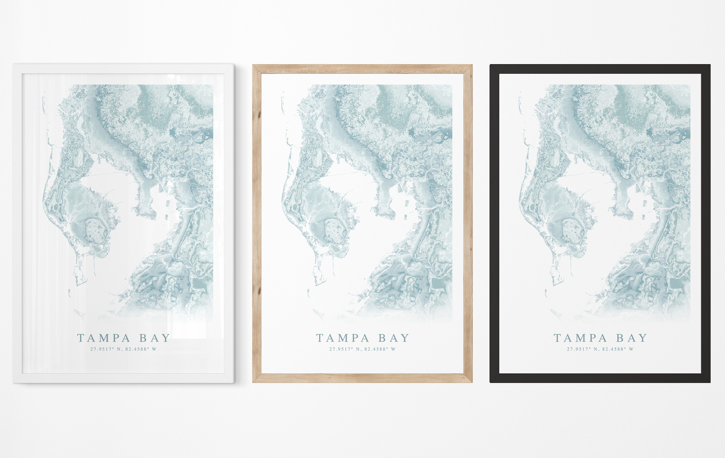 Tampa Bay Map Print