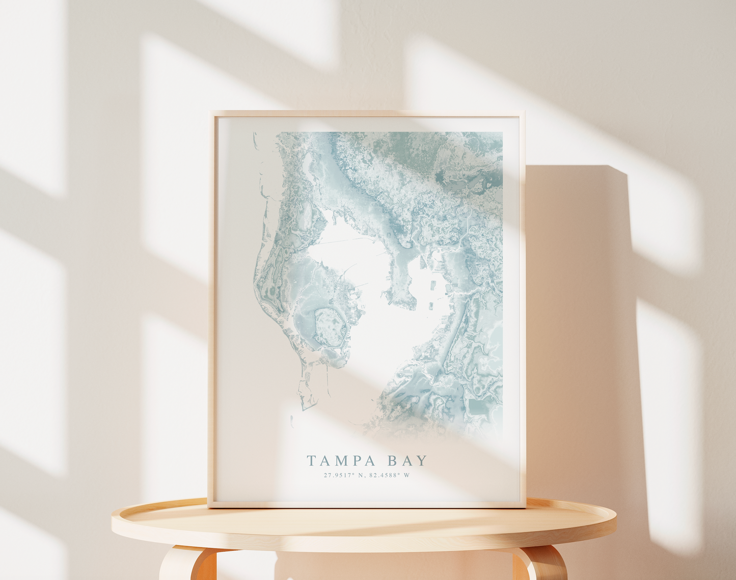 Tampa Bay Map Print