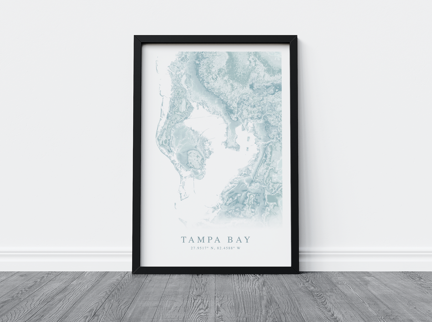 Tampa Bay Map Print