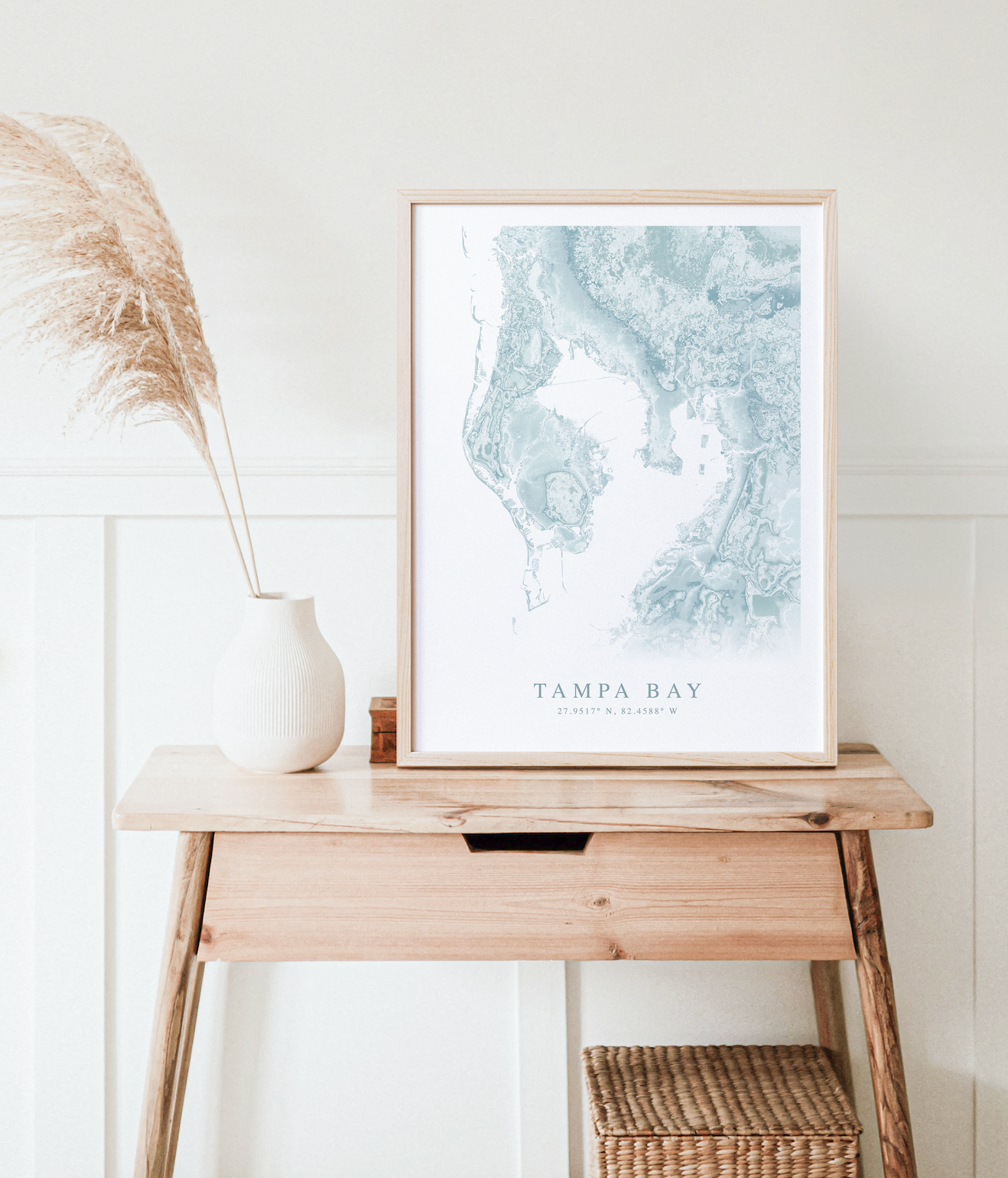 Tampa Bay Map Print