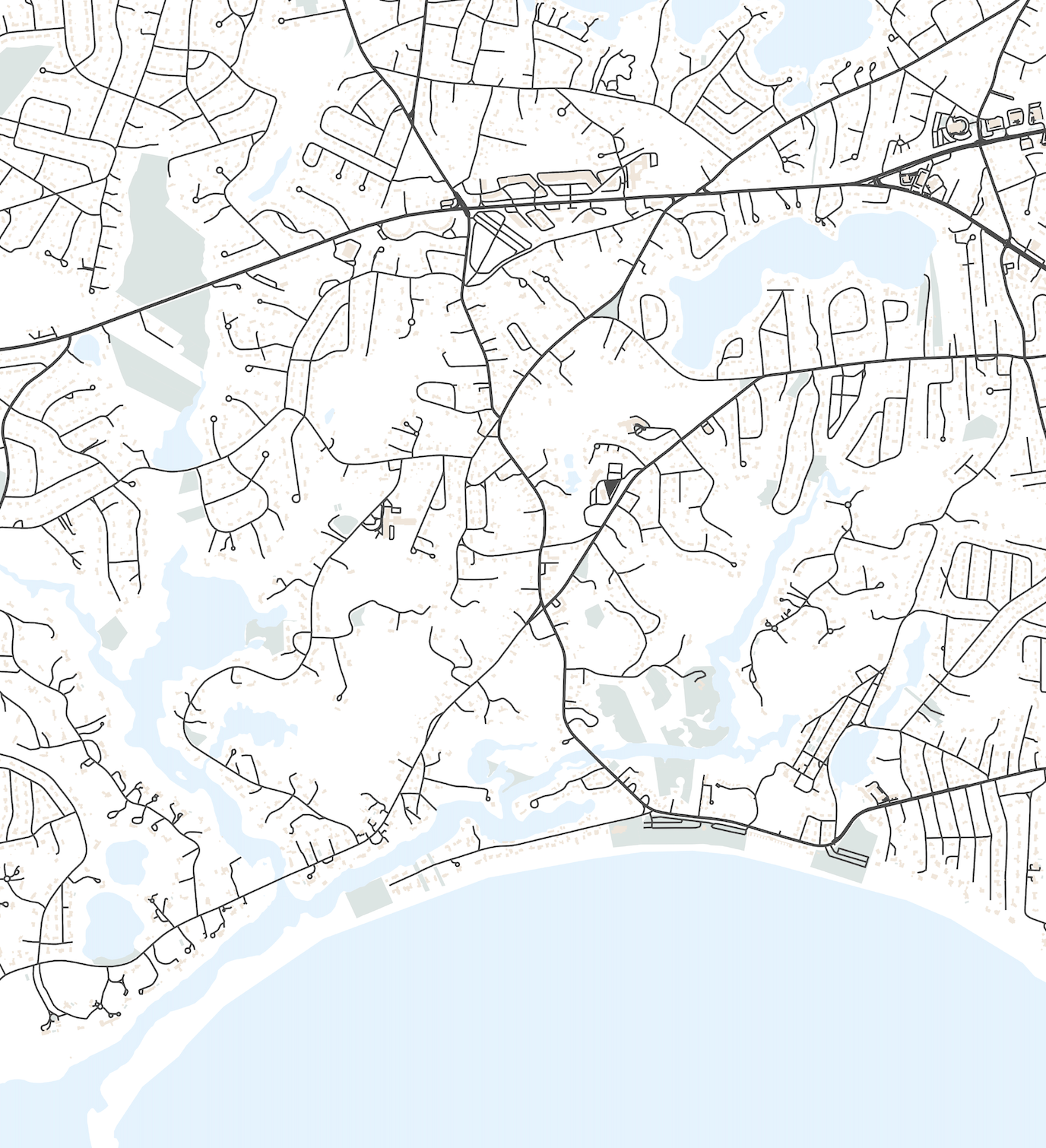 Centerville Map Print