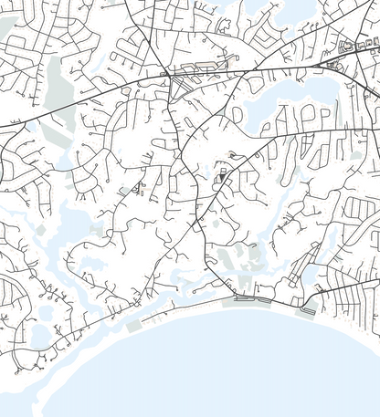 Centerville Map Print