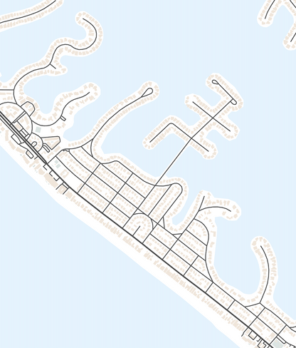 Redington Beach Map Print