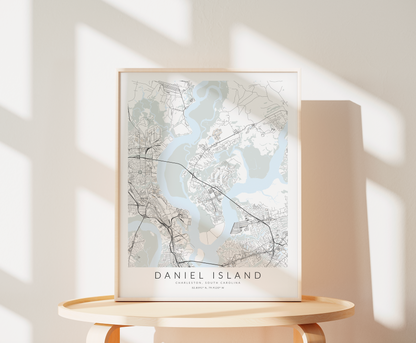 daniel island charleston map