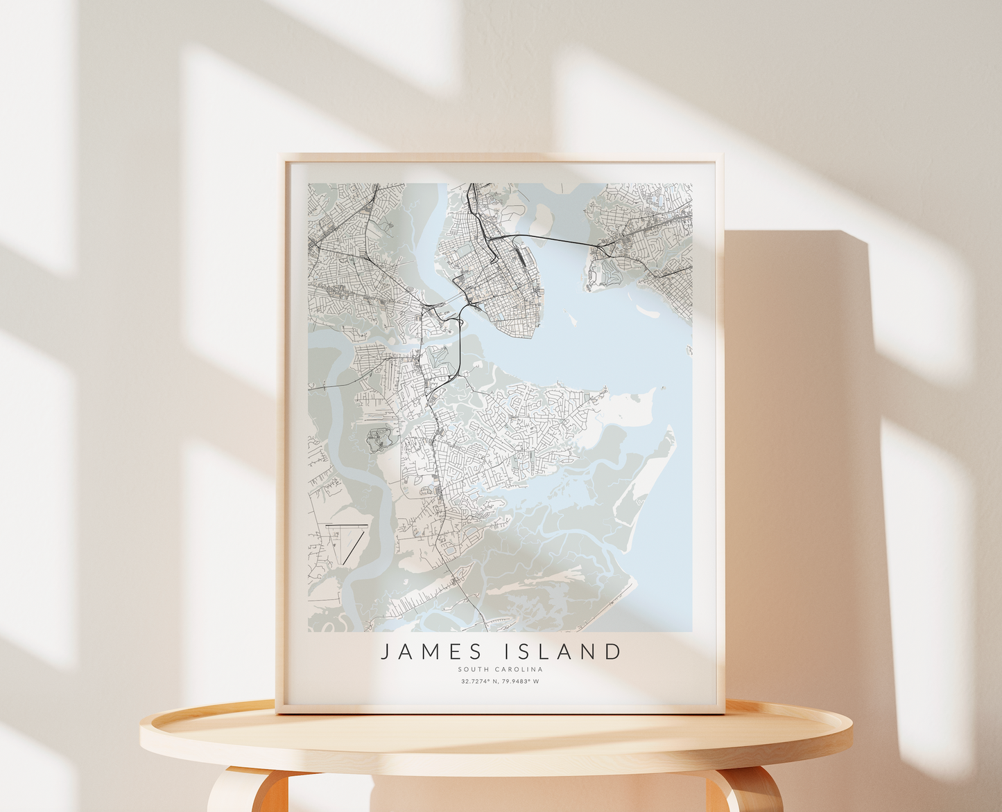 James Island Map Print