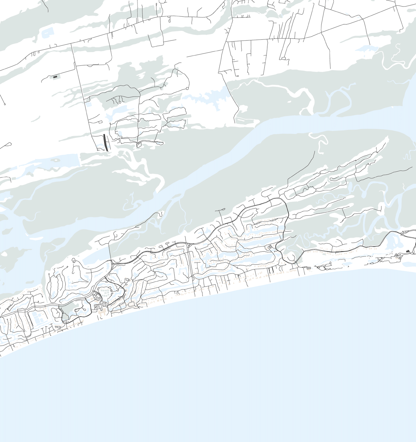 Kiawah Island Map Print – VirtualMap Kiawah Island Map Print – VirtualMap
