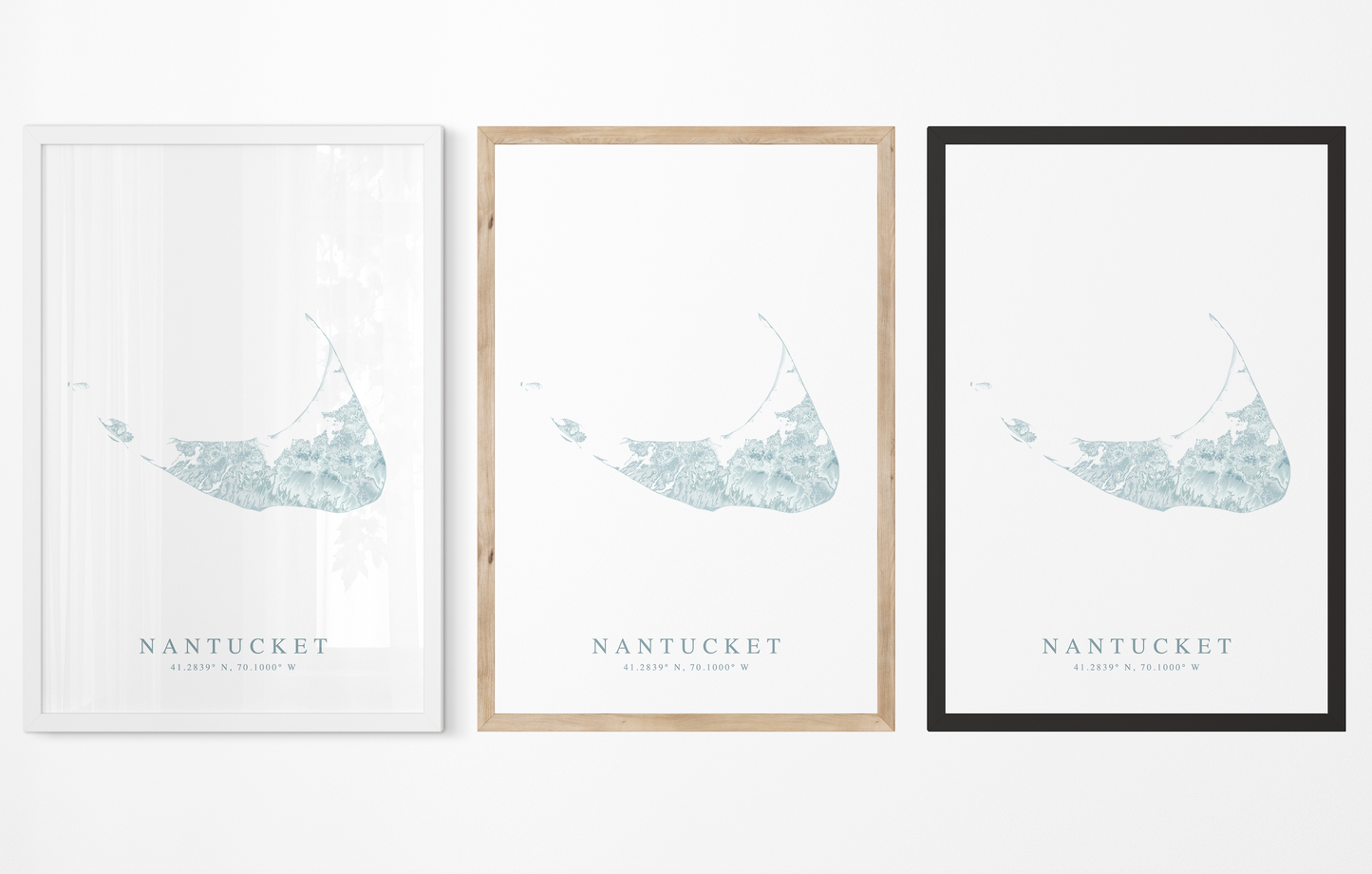Nantucket Map Print