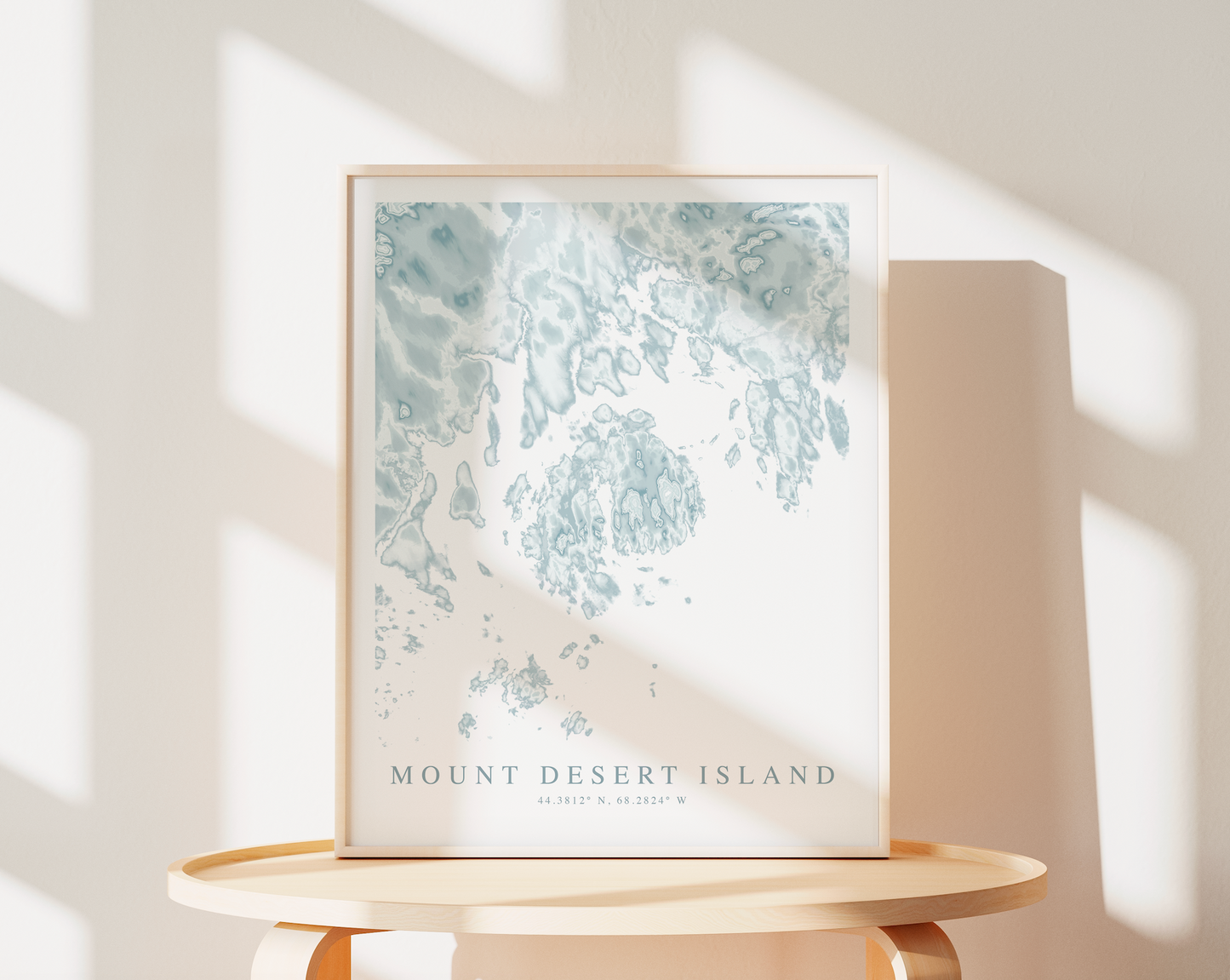 Mount Desert Island Map Print