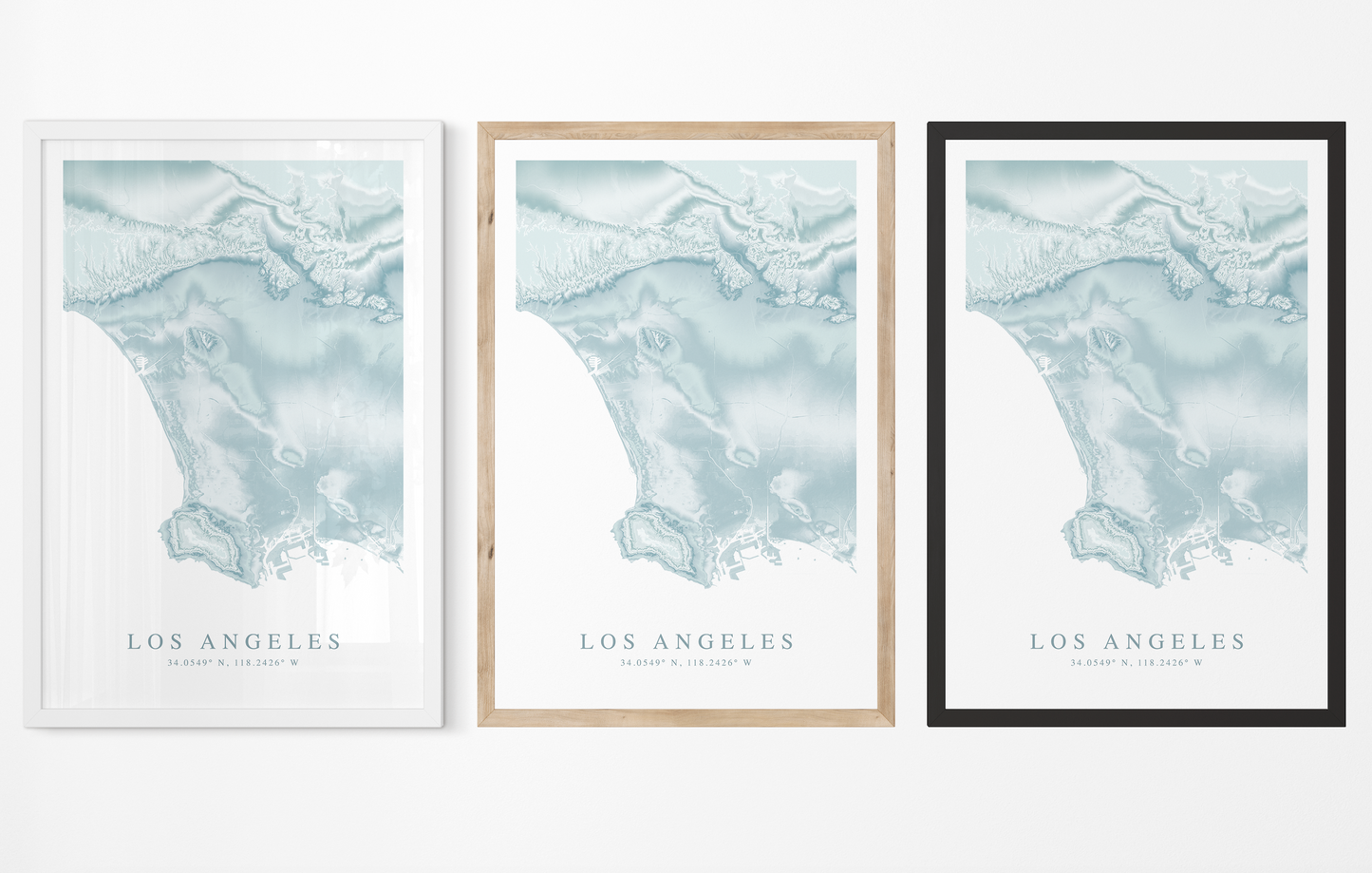 Los Angeles Map Print