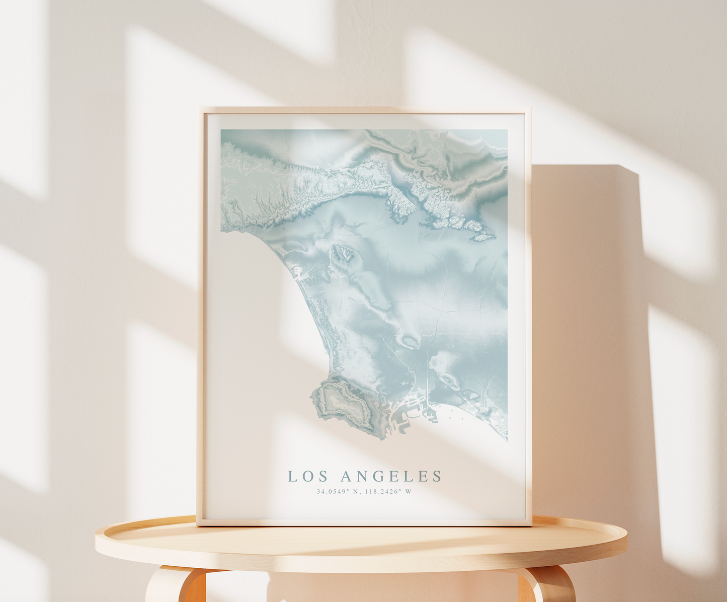 Los Angeles Map Print