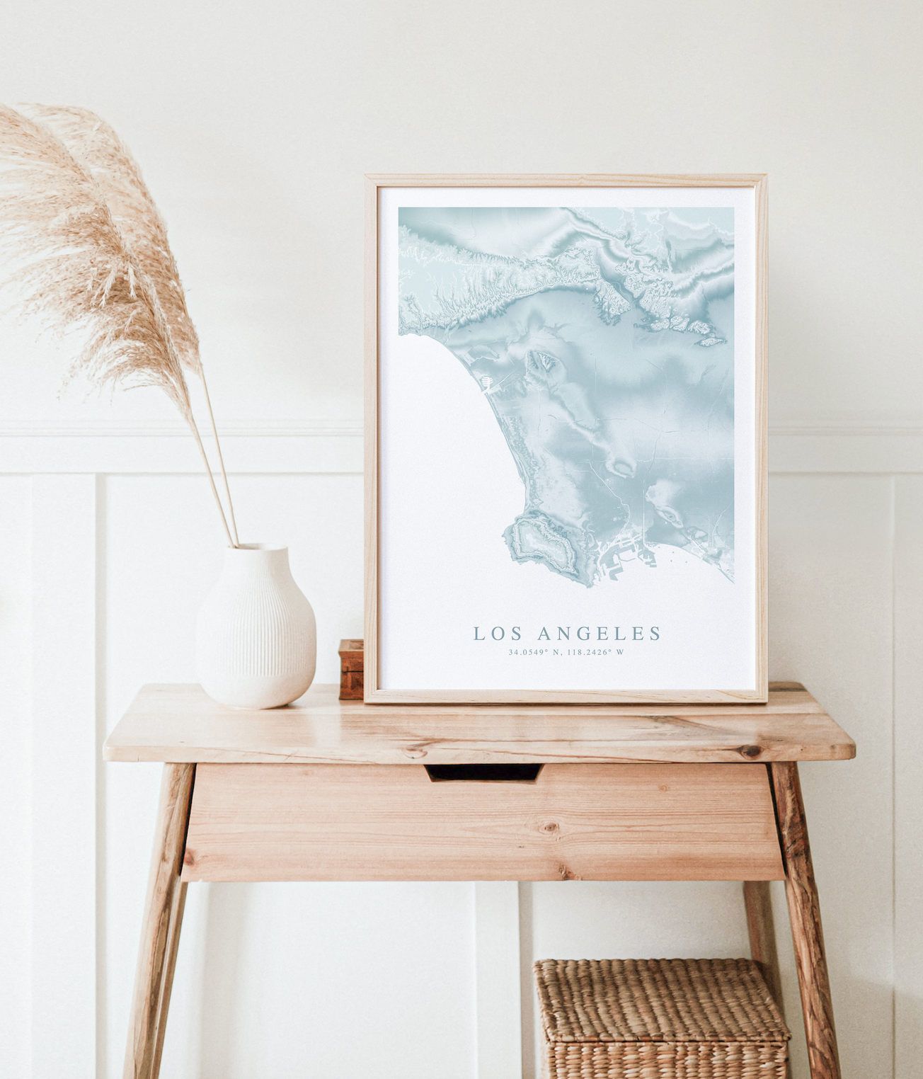 Los Angeles Map Print