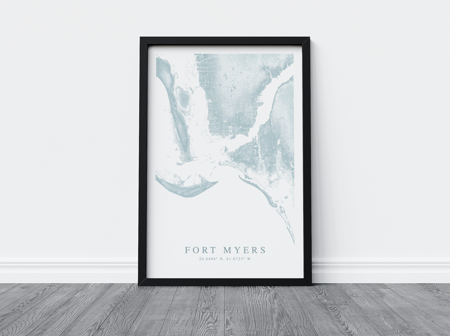 Fort Myers Map Print