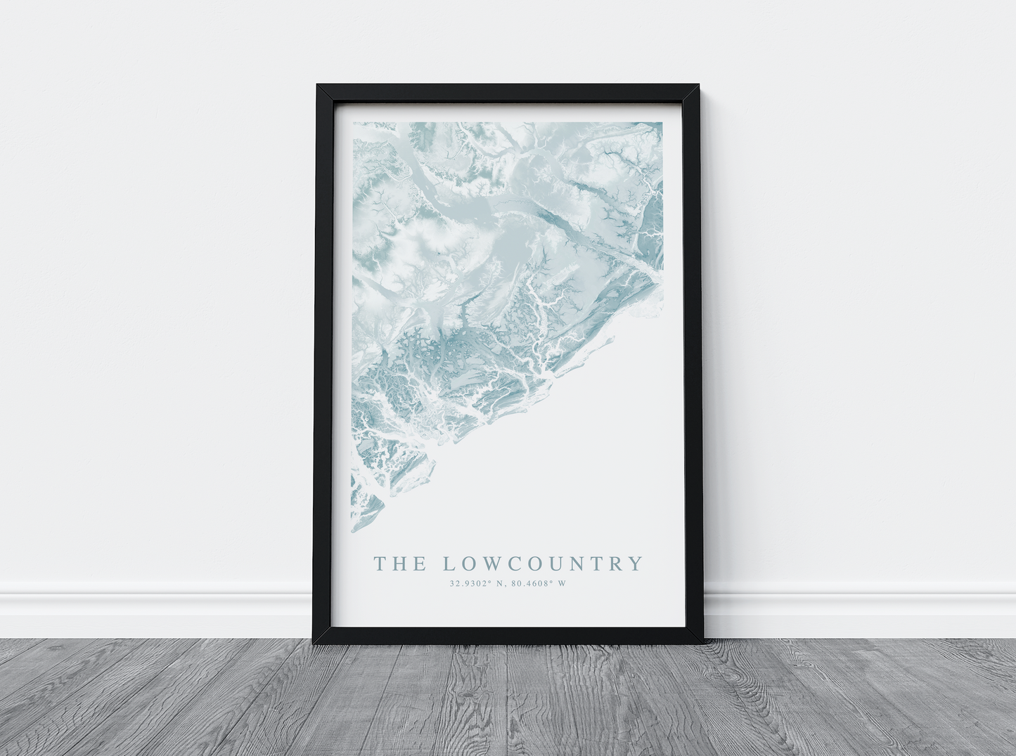 Lowcountry SC Map Print