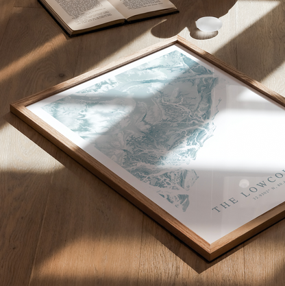 Lowcountry SC Map Print