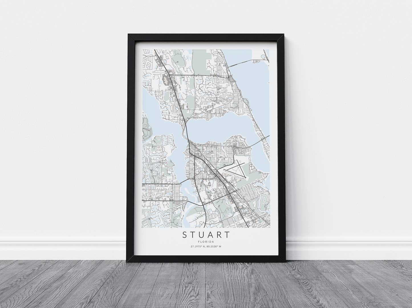 Stuart Map Print