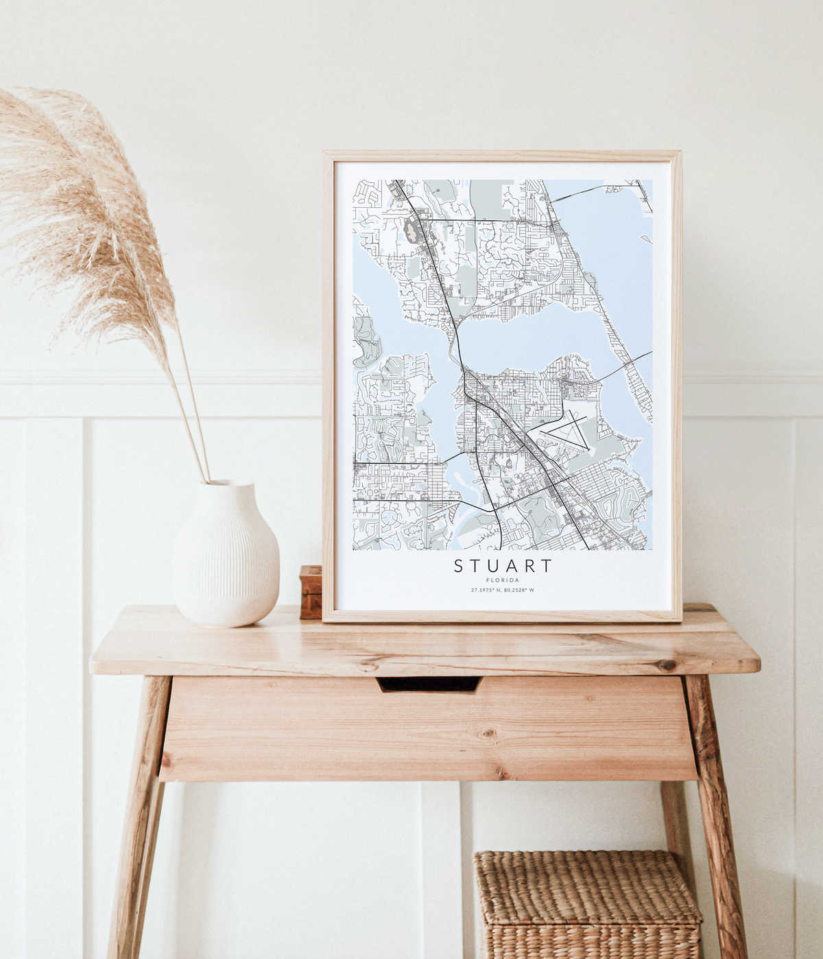 Stuart Range Map Stuart Map Print – VirtualMap