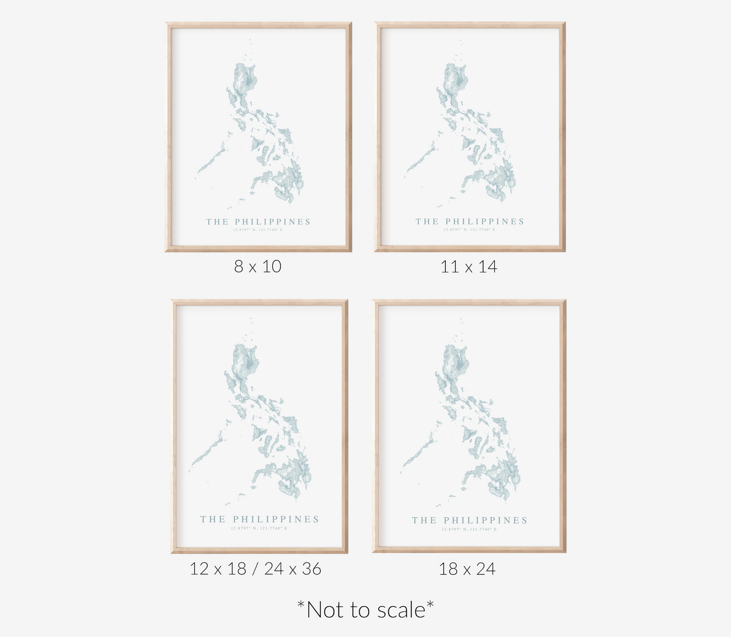 Philippines Map Print