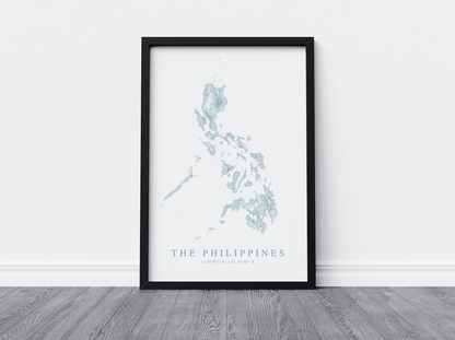 Philippines Map Print