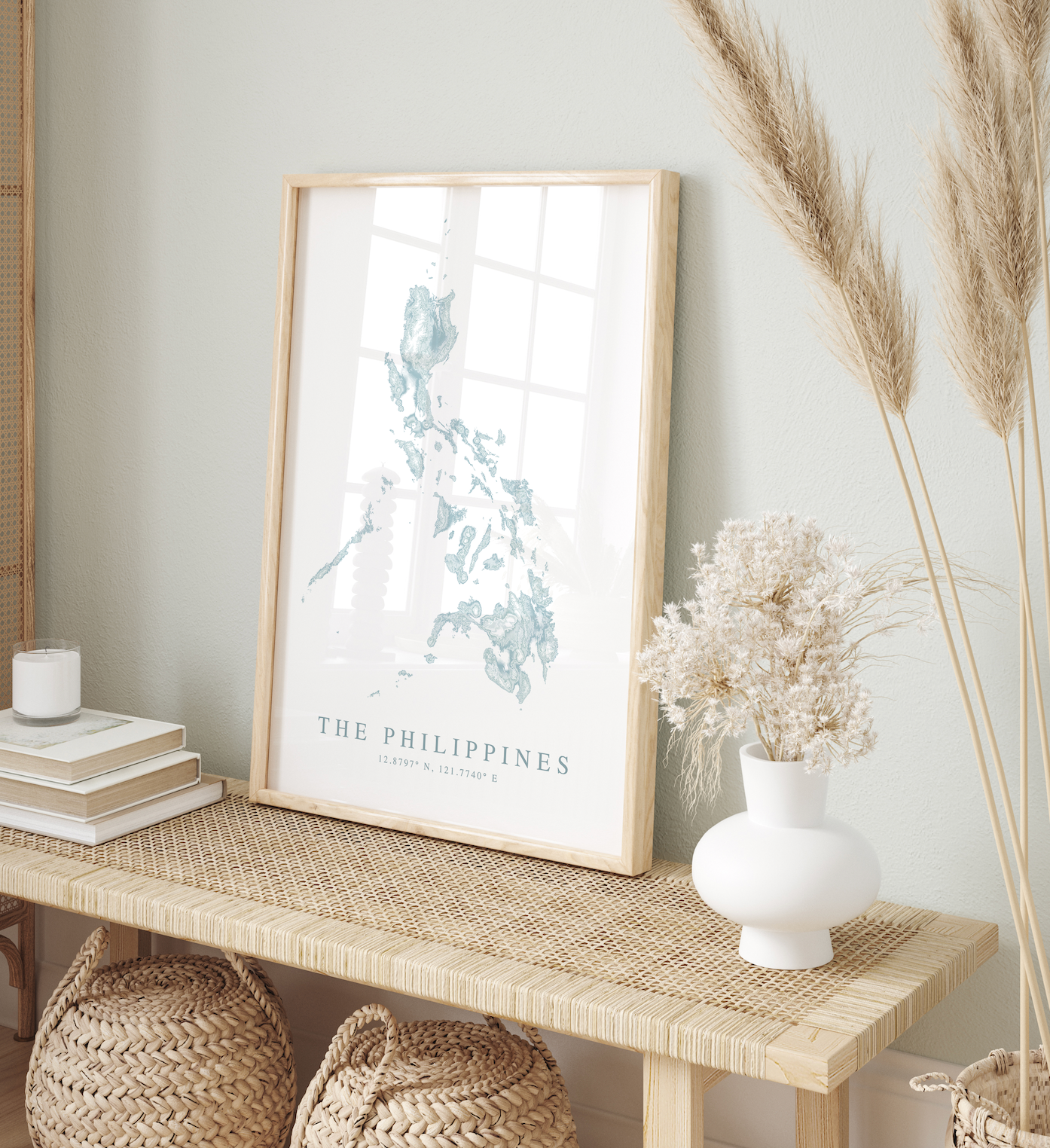 Philippines Map Print