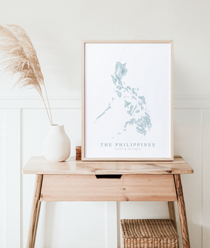 Philippines Map Print