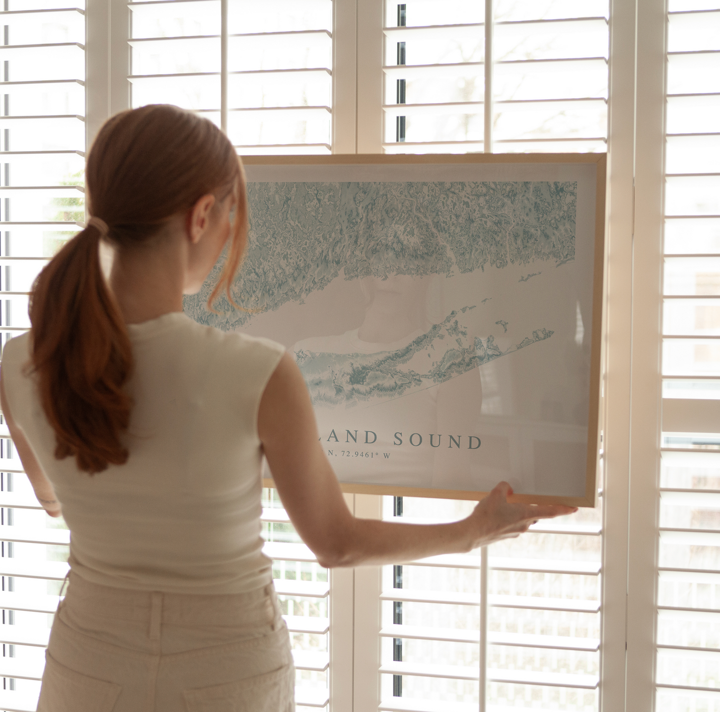 Long Island Sound Map Print